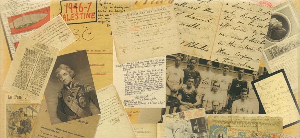Collage of images from book cover